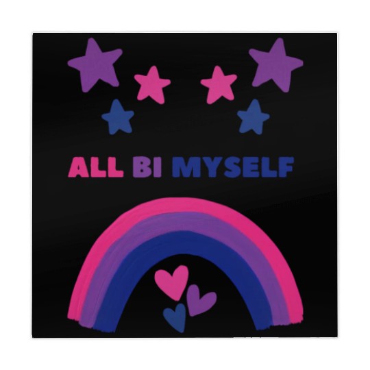 All Bi Myself Bisexual Pride LGBTQ Mahjong Mats
