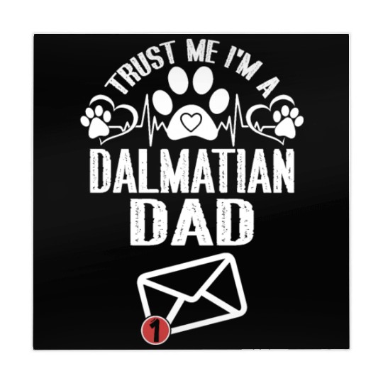 Vintage Dalmatian Dad Mahjong Mats