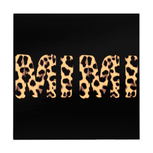 Mimi Leopard Print Animal Print Safari Grandma Mahjong Mats