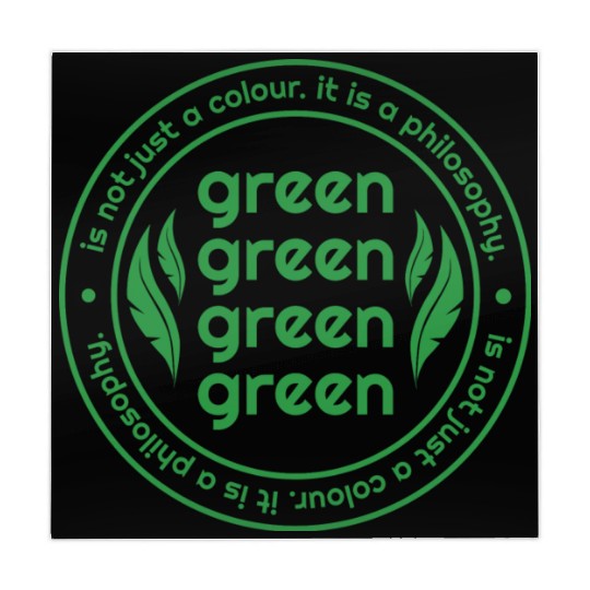 Green Is Not Just A Colour Green Is A Philosophy Mahjong Mats