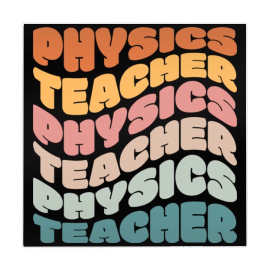 Physics Teacher Vintage Retro Mahjong Mats