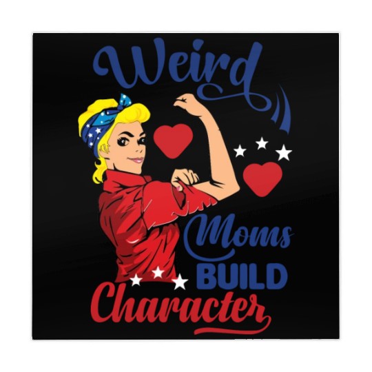 groovy weird moms build character Mahjong Mats