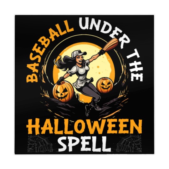 Baseball Halloween Trick Or Treat Baseball Player Mahjong Mats