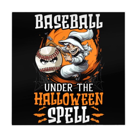 Baseball Halloween Trick Or Treat Baseball Player Mahjong Mats