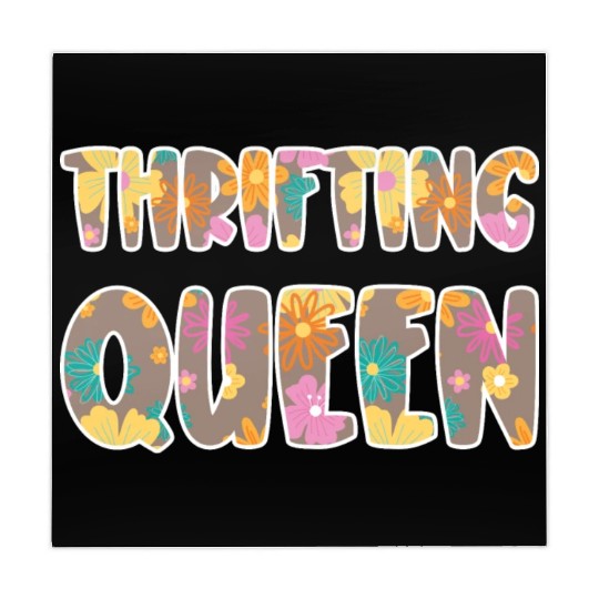 Thrifting Queen brown floral Mahjong Mats