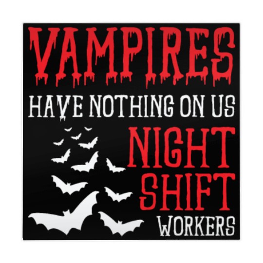 Night Shift Worker Graveyard Duty Mahjong Mats