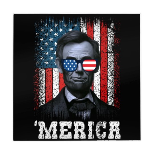 Merica Lincoln Independence Day Party 4th July Mahjong Mats