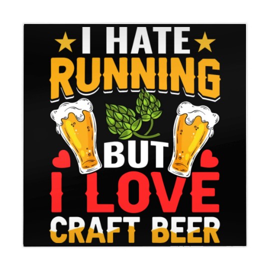 I Hate Running But I Love Craft Beer Mahjong Mats