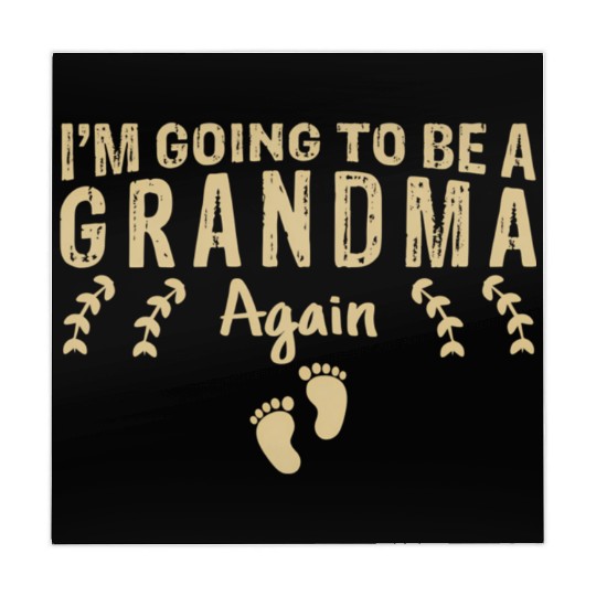 I'M Going To Be A Grandma Again Pregnancy Mahjong Mats