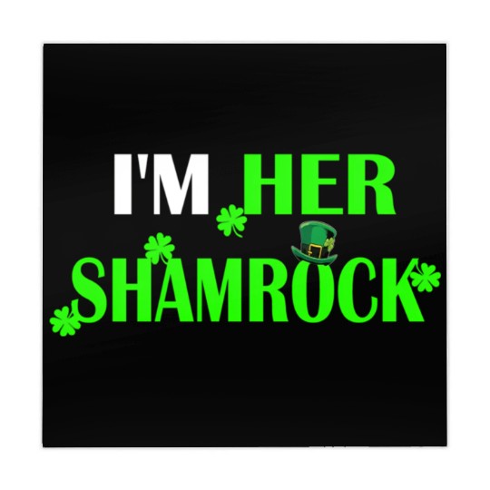 I'M Her Shamrock I'M His Lucky Charm St Patric Mahjong Mats