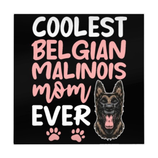 Coolest Belgian Malinois Mom Ever Mahjong Mats