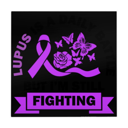 Lupus Is A Daily Battle But I'm Still Fighting Mahjong Mats