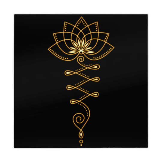 Lotus Unalome Yoga Meditation Zen Buddhism Mahjong Mats