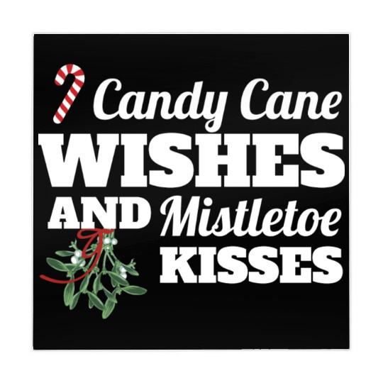 Candy Cane Wishes And Mistletoe Kisses Christmas Mahjong Mats