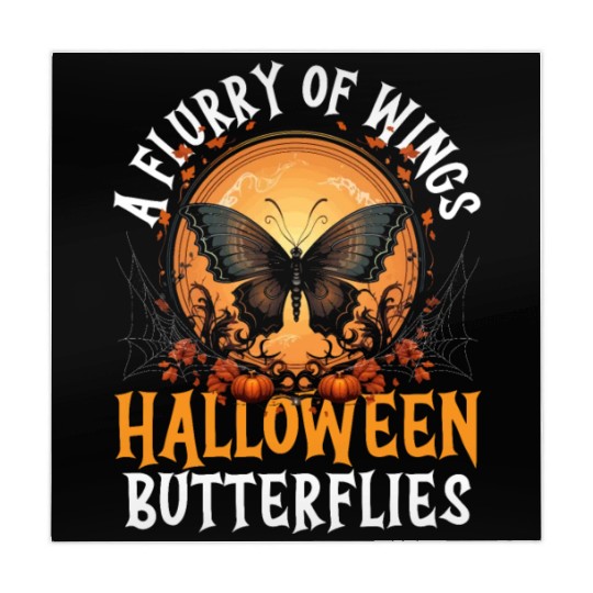 Butterfly Halloween Trick Or Treat Insect Lover Mahjong Mats