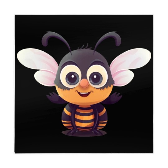 Cute Superhero Bee Bumblebee Wasp Mahjong Mats