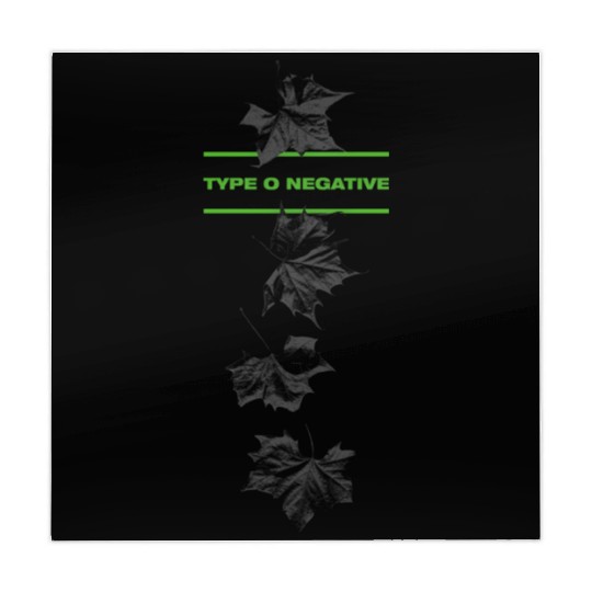 Type O Negative Leaves Double Sided Black Mahjong Mats