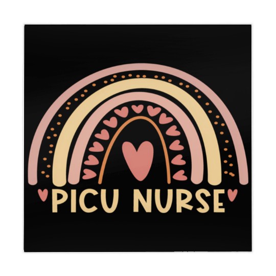Picu Nurse Boho Rainbow Nursing Student Mahjong Mats