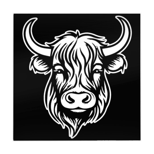 Scottish Highland Cow Mahjong Mats