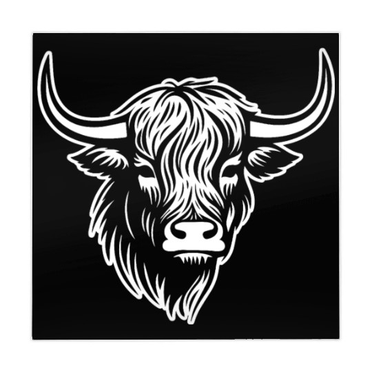 Scottish Highland Cow Mahjong Mats