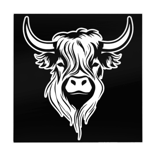 Scottish Highland Cow Mahjong Mats