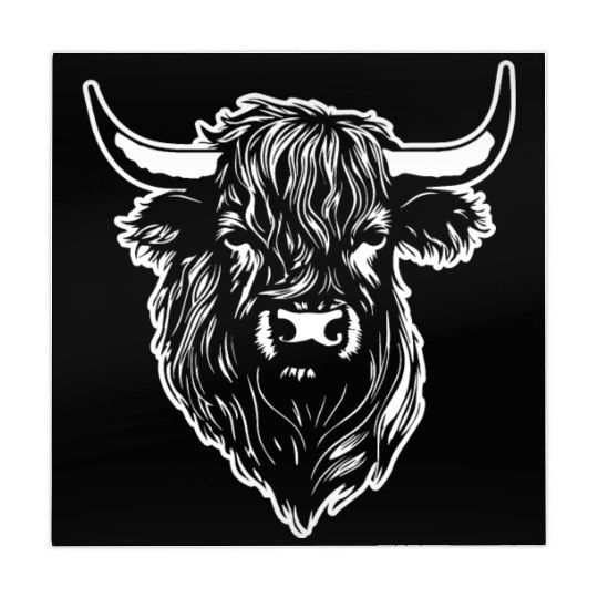 Scottish Highland Cow Mahjong Mats