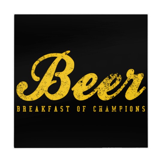 Beer Breakfast Of Champions Inred Mahjong Mats