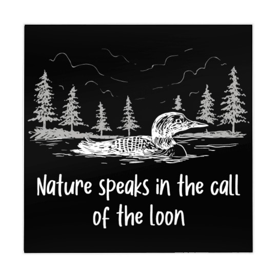 Nature Speaks Loon Bird Watching Loons Mahjong Mats