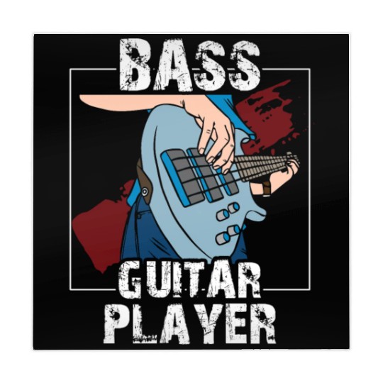 Bass Guitar Player Band Musician Music Mahjong Mats