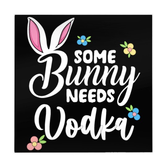 Some Bunny Needs Vodka Vodka Easter Alcohol Mahjong Mats