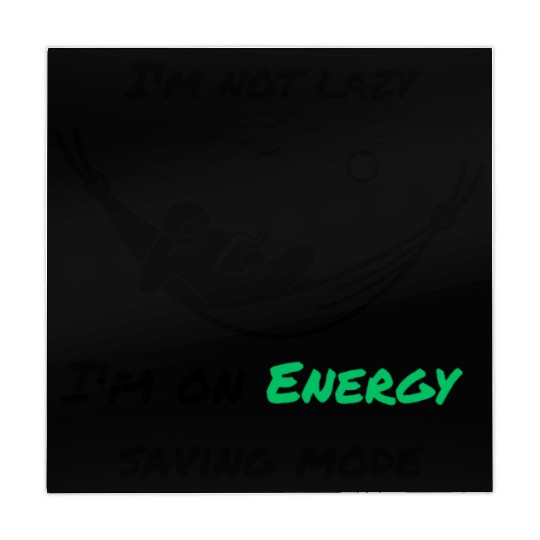 I'm not lazy, I'm in economy mode Mahjong Mats