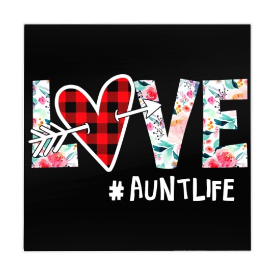 Love Aunt Life Hippie Lover Mahjong Mats