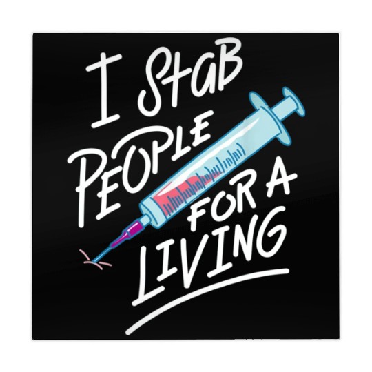 Nurse I Stab People For A Living Needle Nurse Mahjong Mats