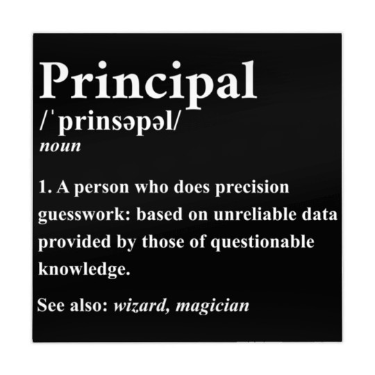 Principal Definition Back To School Headmistress E Mahjong Mats