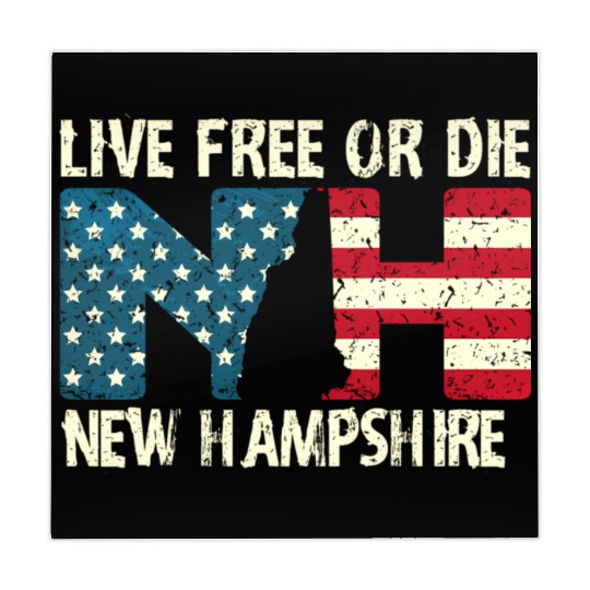New Hampshire Patriotic Live Free Or Die Product Mahjong Mats