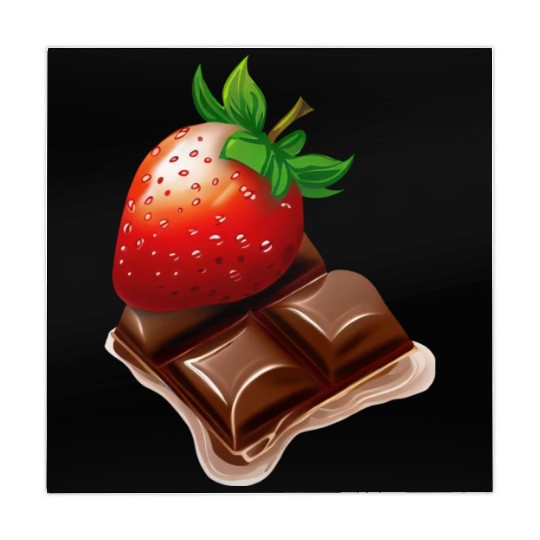 Melting Strawberry Chocolate - Sweet Dessert Mahjong Mats