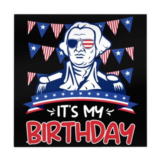 Its my Birthday Independence Day George Washington Mahjong Mats