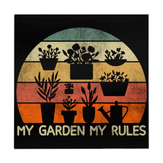 My Garden My Rules Funny Garden Plant Whisperer Mahjong Mats