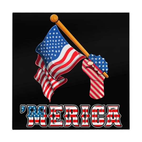 Patriotism Merica Pride US Patriots USA Fan Mahjong Mats