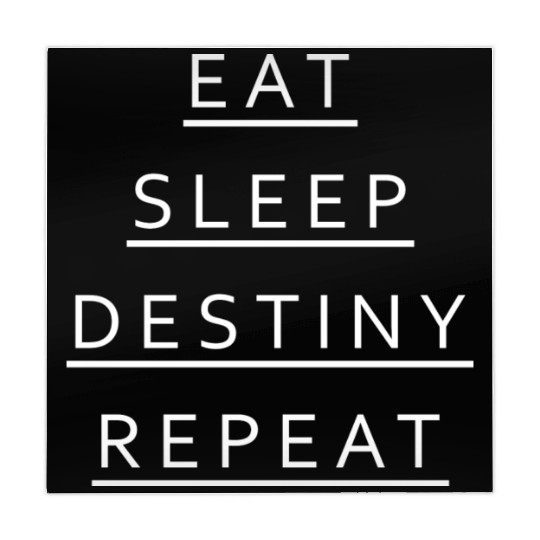 Eat Sleep Destiny Repeat Mahjong Mats