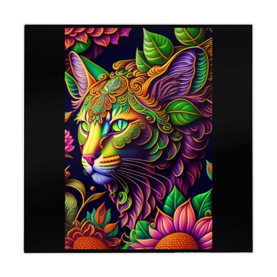 AI cat design Mahjong Mats