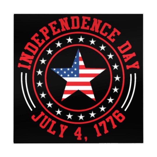 Independence Day 4 July 1776 USA Patriotism Mahjong Mats