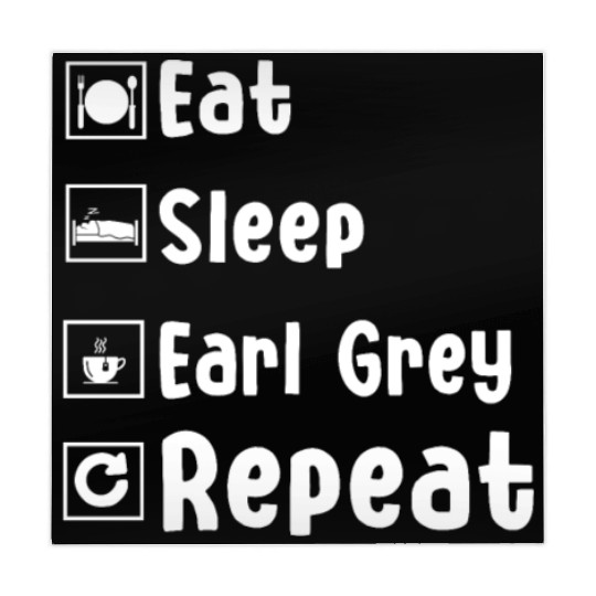 Funny Earl Grey Lover Outfit Mahjong Mats