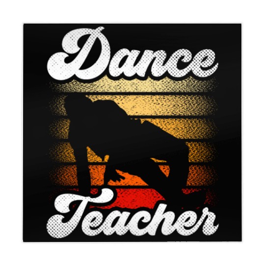 Dance Teacher Class Dancer Teach Dancing Mahjong Mats