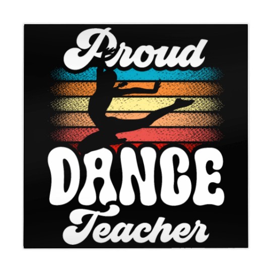 Proud Dance Teacher Teach Dancing Class Dancer Mahjong Mats