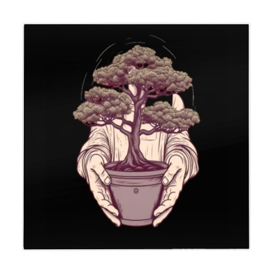 Bonsai Japanese Tree Gardener Gardening Mahjong Mats