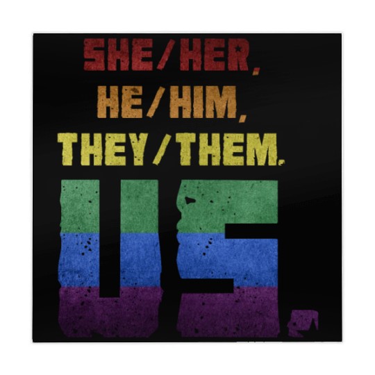 She/Her, He/Him, They/Them. Us. Mahjong Mats