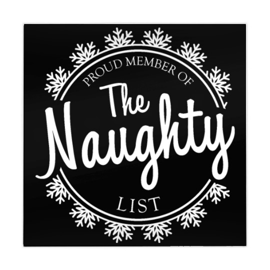 Proud Member of the Naughty List 3 Mahjong Mats