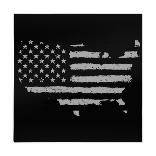 HAND PAINTED US FLAG Mahjong Mats