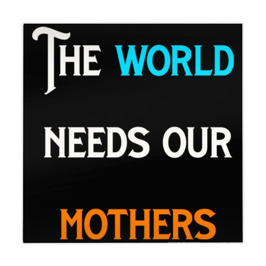 World needs mothers vintage Mahjong Mats